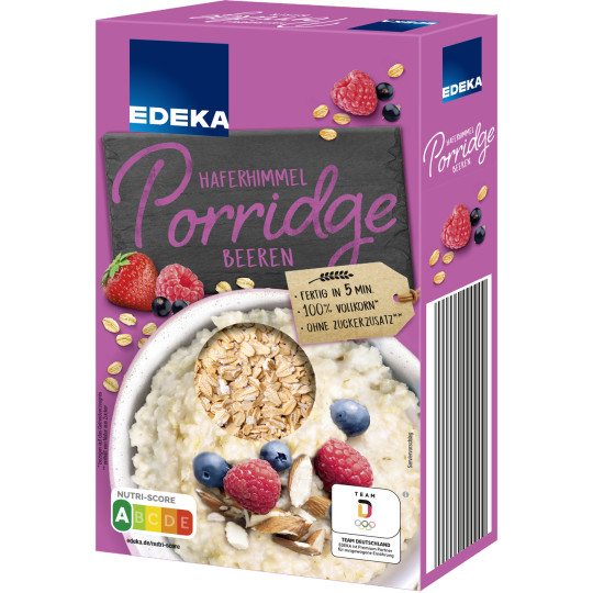 EDEKA Haferhimmel Porridge Beeren 350G