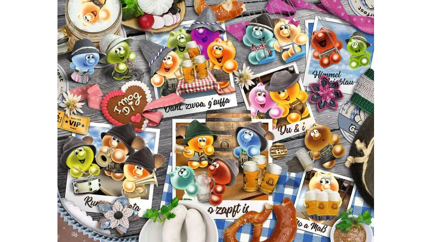 Ravensburger Puzzle - Gelini auf dem Oktoberfest - 2000 Teile