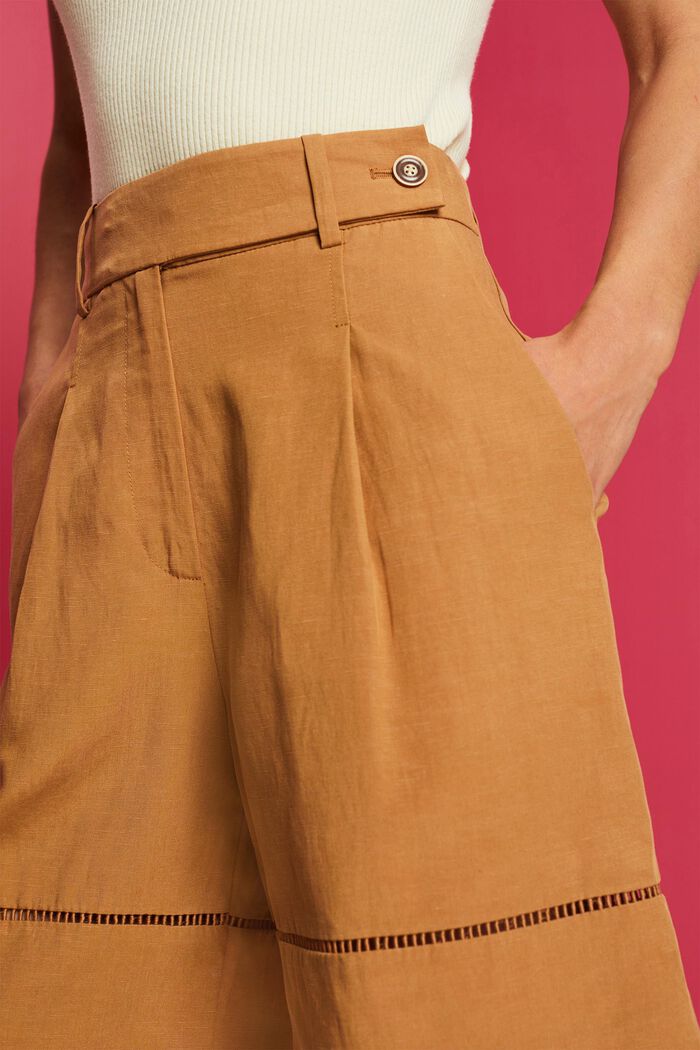 Bermudashorts mit Vintage-Spitze
