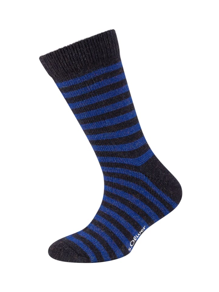 S. Oliver Socken 4er Pack warm & cozy in placid blue günstig kaufen