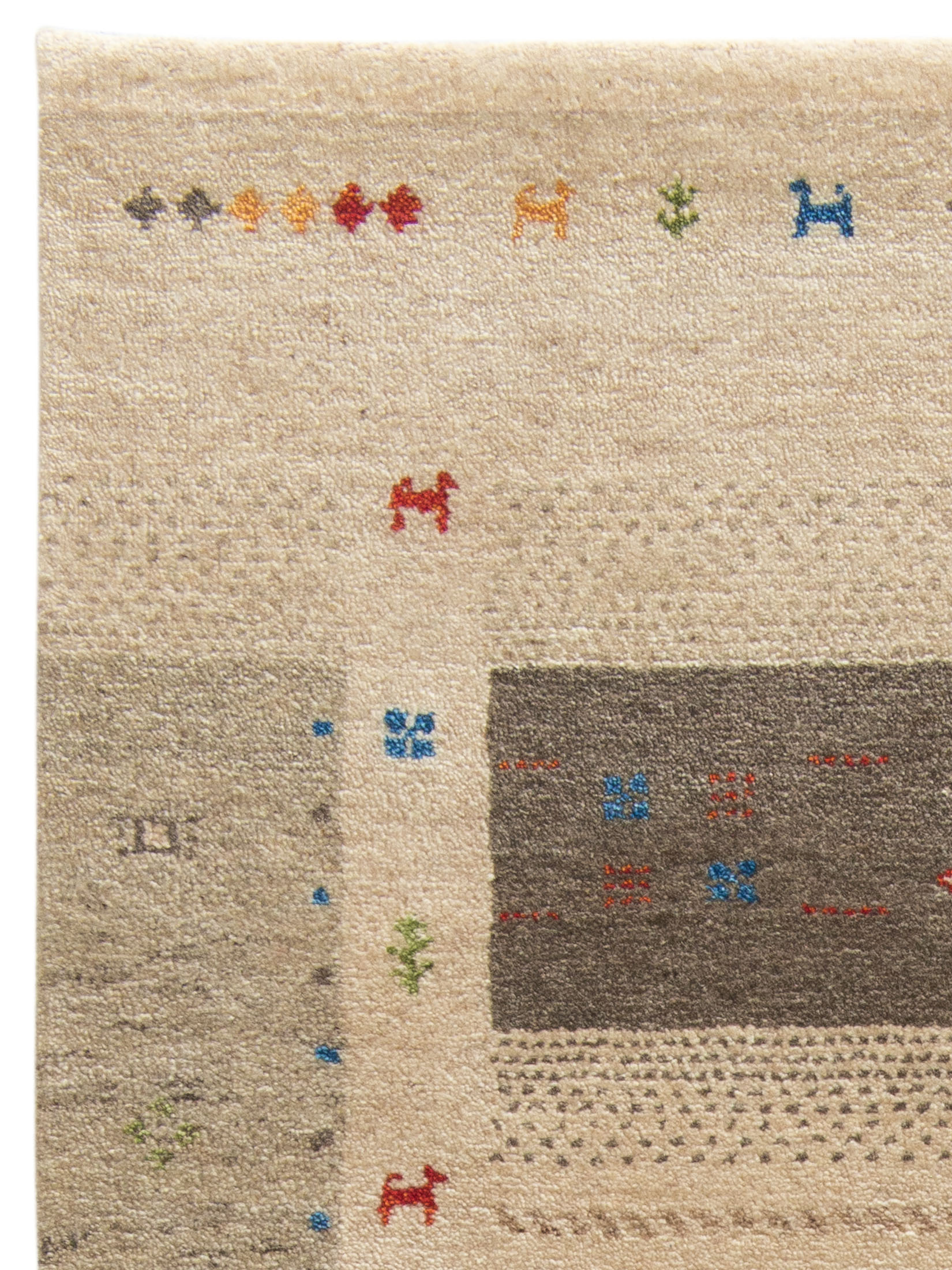 Odisha Gabbeh ca. 168 x 249 cm, Unikat / Einzelstück