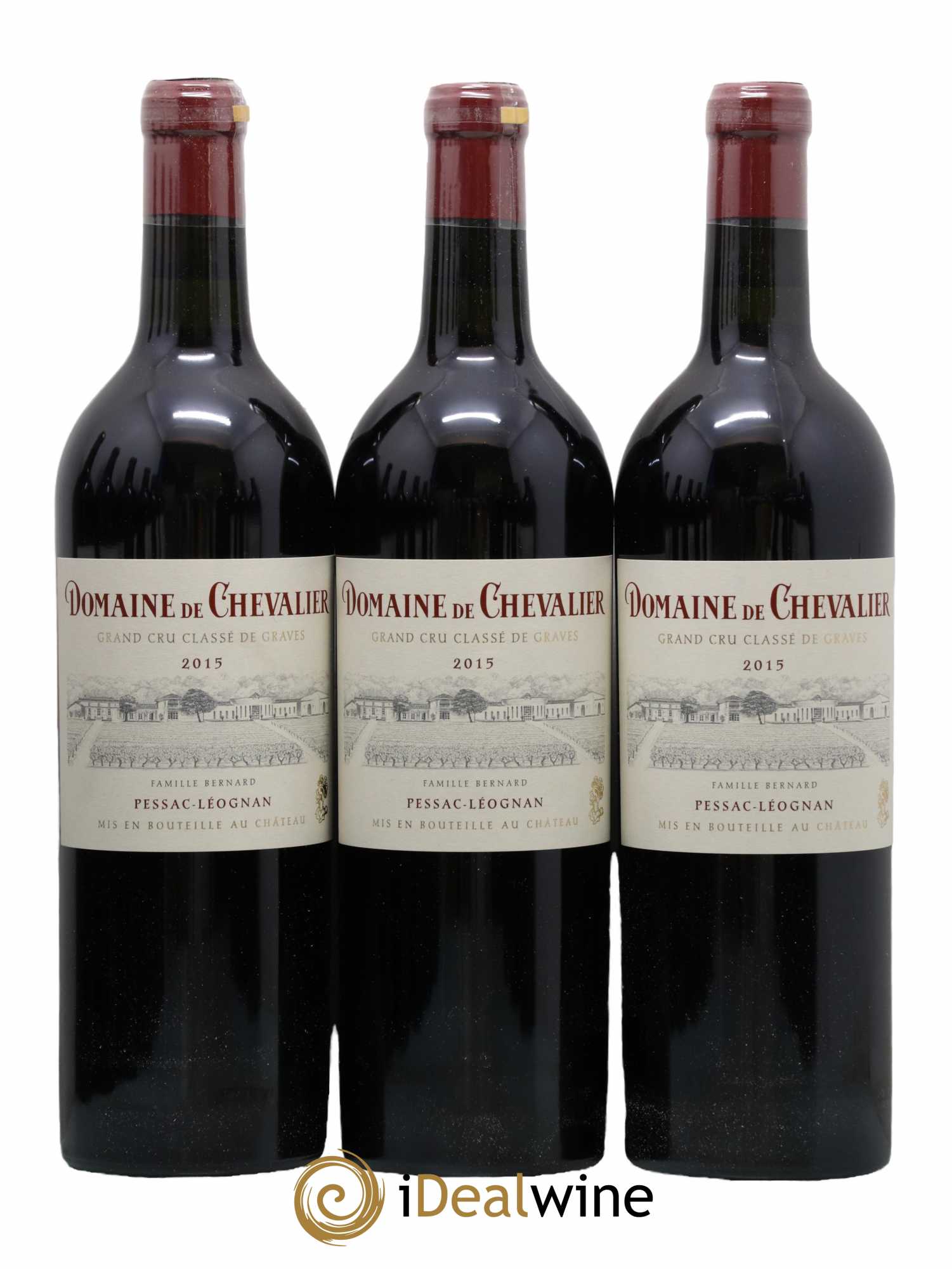 Domaine de Chevalier Cru Classé de Graves  2015 - Lot de 12 Bouteilles