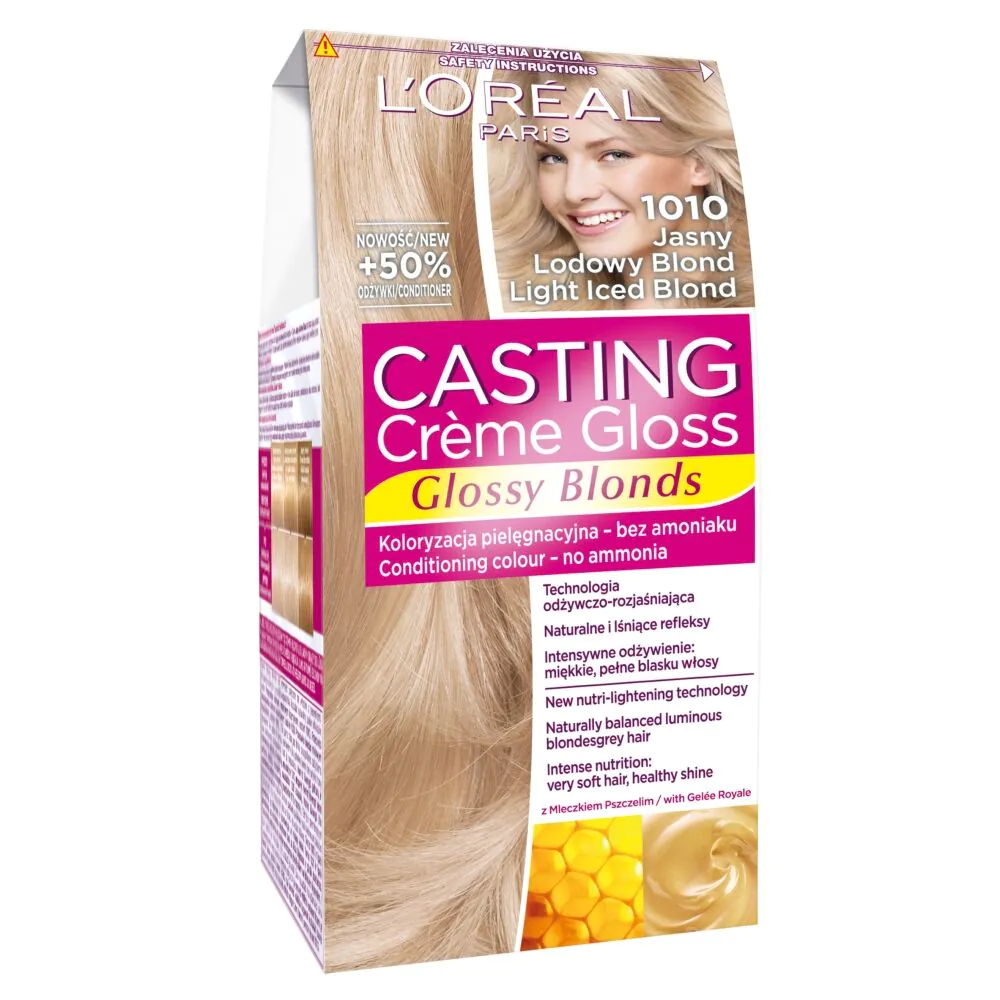 Farba za kosu Casting Creme Gloss 1010 Svijetlo ledeno plava