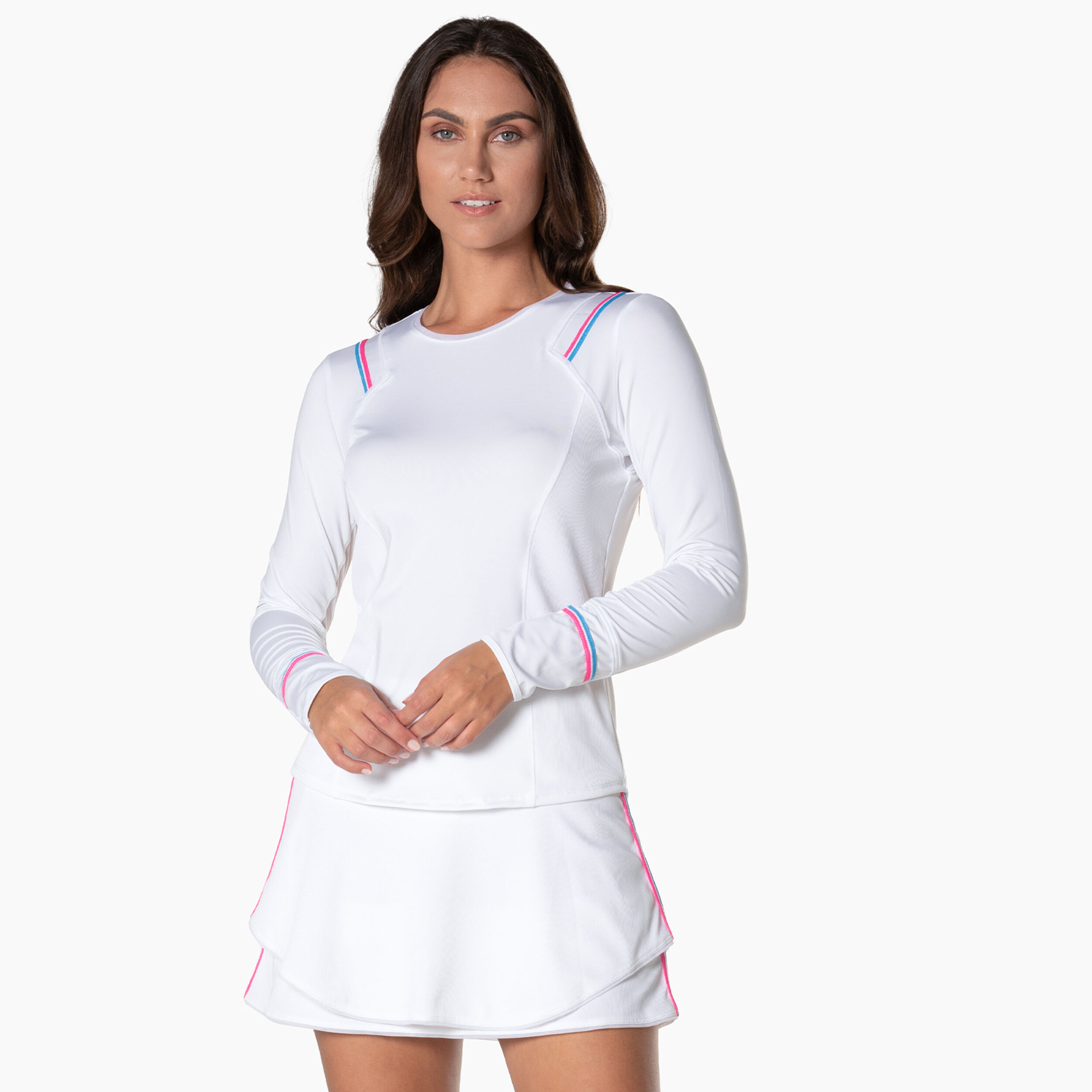 Winning Streak Longsleeve Damen - Weiß