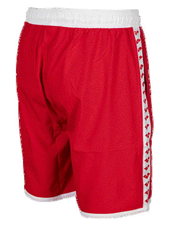 Arena Badeshorts in Rot/ Weiß günstig kaufen