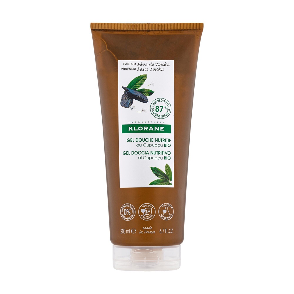 Klorane Fève de Tonka Gel douche 200ml Gel douche