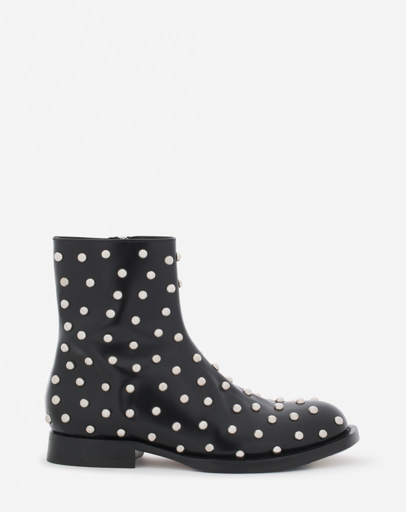 BOTTINES MEDLEY EN CUIR AVEC STUDS