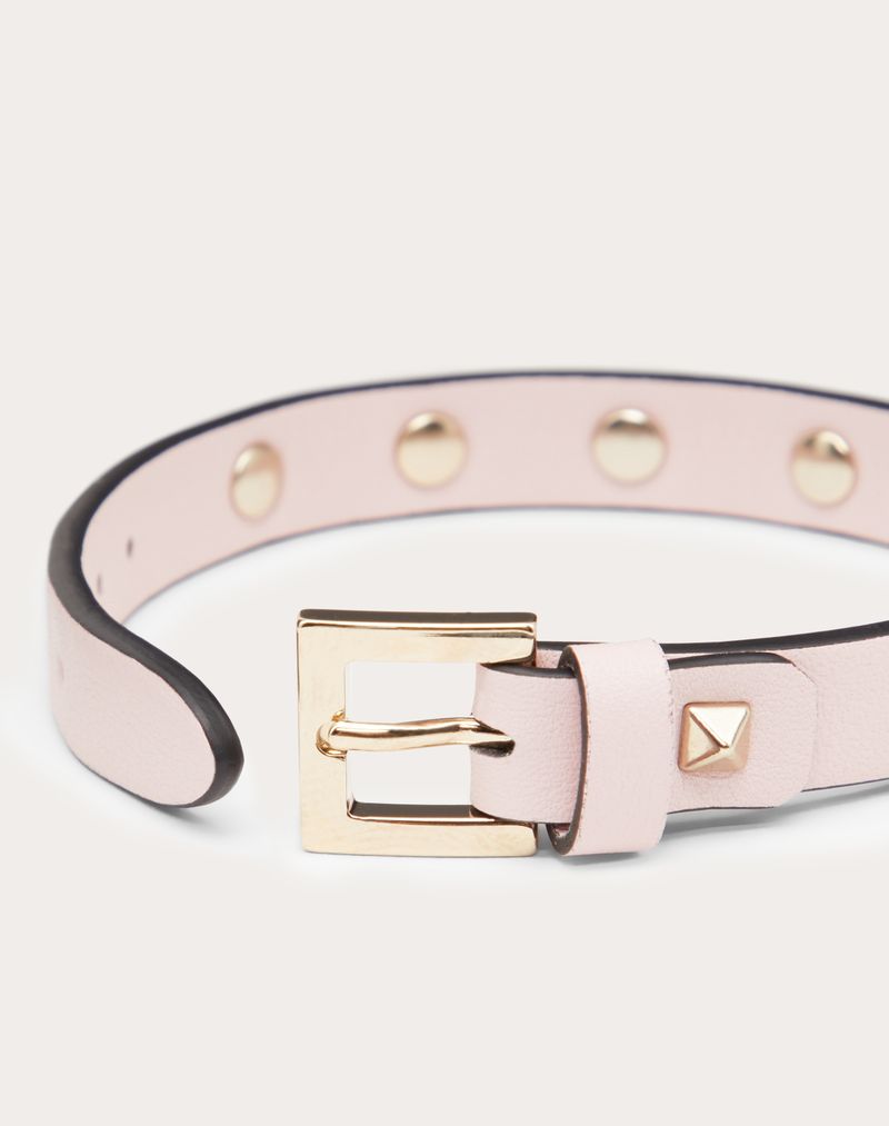 Pulseira de couro Rockstud