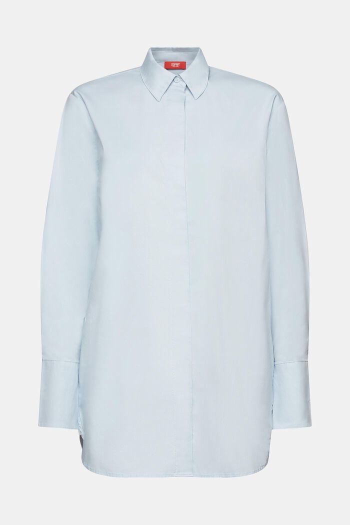 Hemdbluse in lockerer Passform