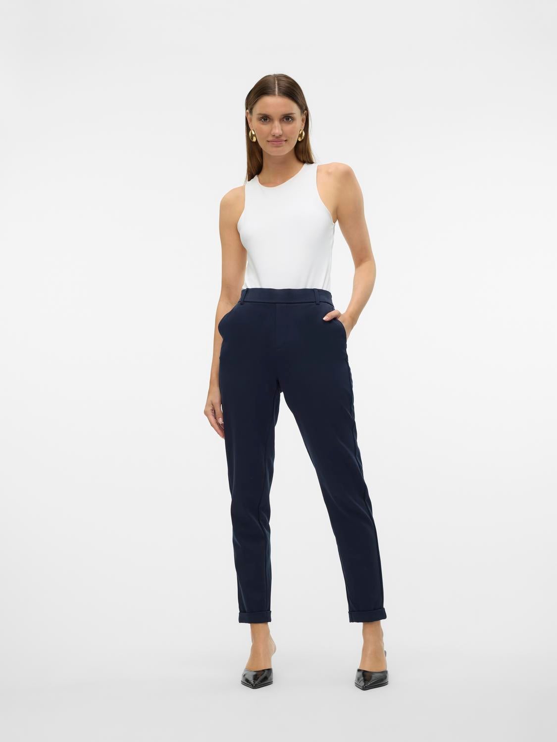 VMMAYA Mittlere Taille Hose