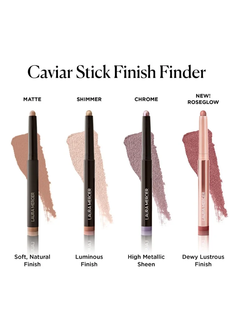 Ombretto in stick Laura Mercier Rose Glow Collection Caviar Stick