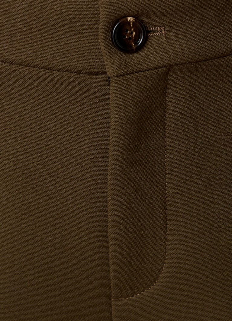 Chloé  High waist flared fit cropped pantalon van wol