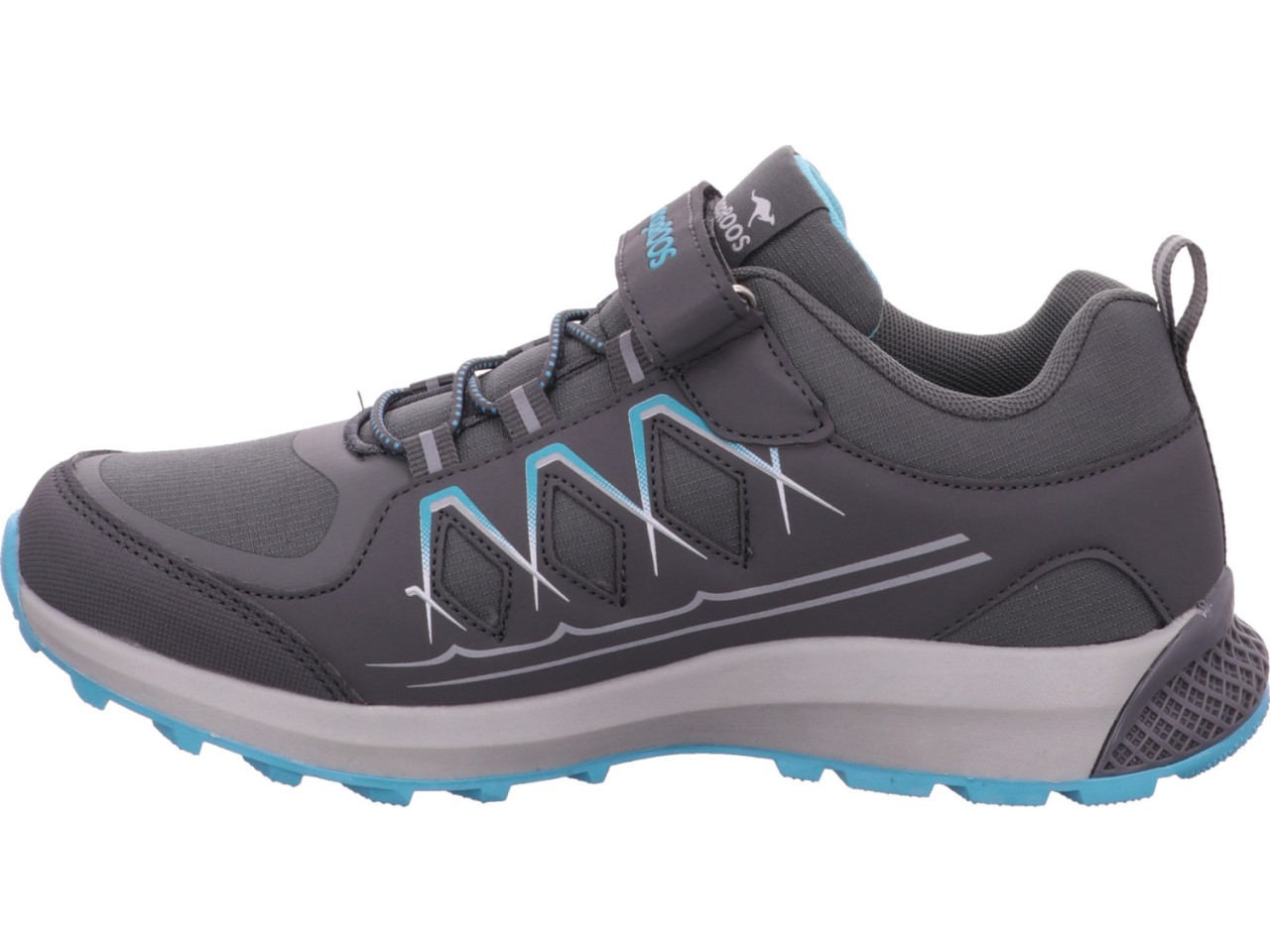 KANGAROOS Mädchen Sportschuhe grau K-SIO EV