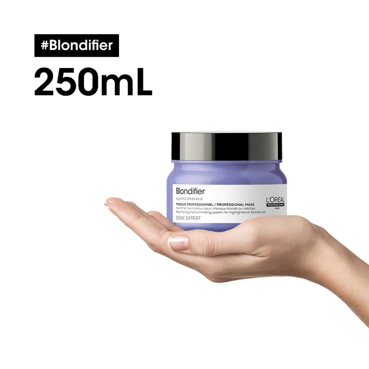 L'Oréal Professionnel Paris Blondiner Mask til blond hår, 250 ml