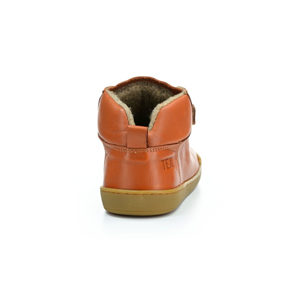 Crave Bergen Winter Cognac Winter-Barfußstiefeletten