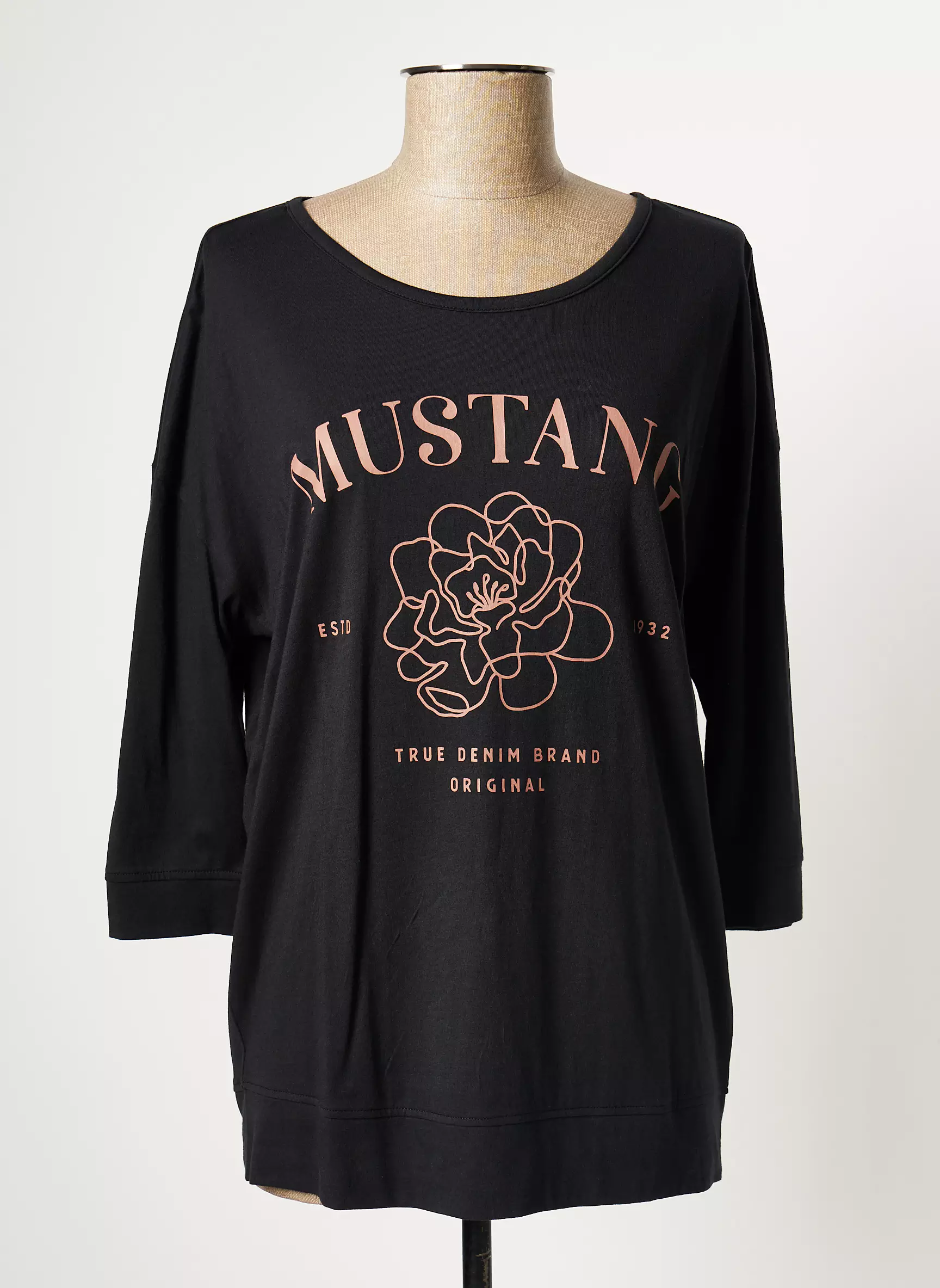 Mustang Tshirts Femme couleur noir