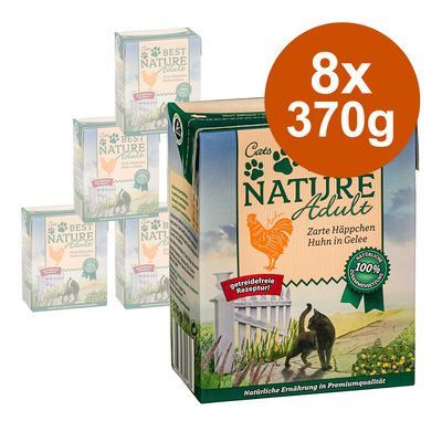Best Nature Adult Cat 8 x 370 g