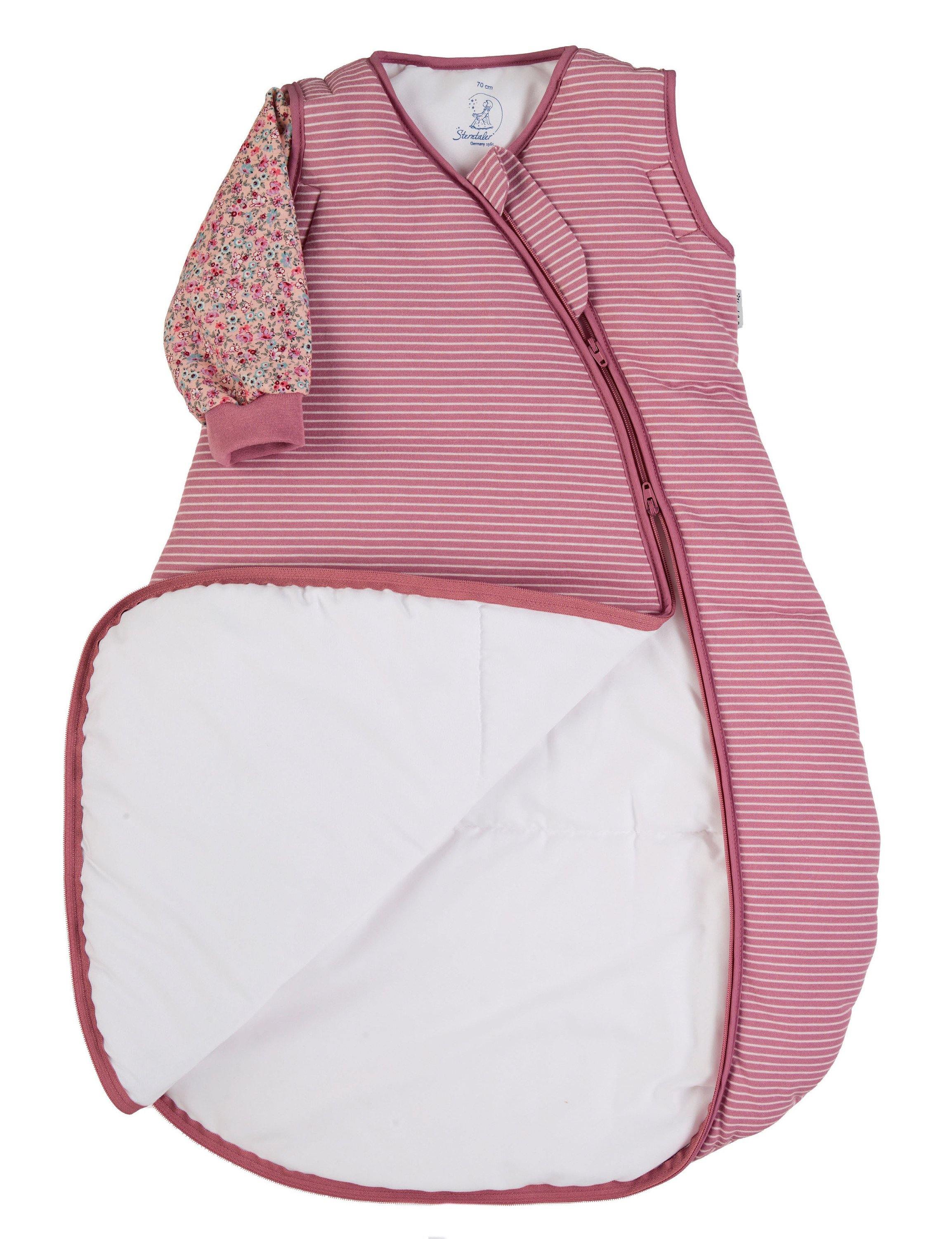 Schlafsack 70cm Maus Mabel mit abnehmbaren Ärmeln