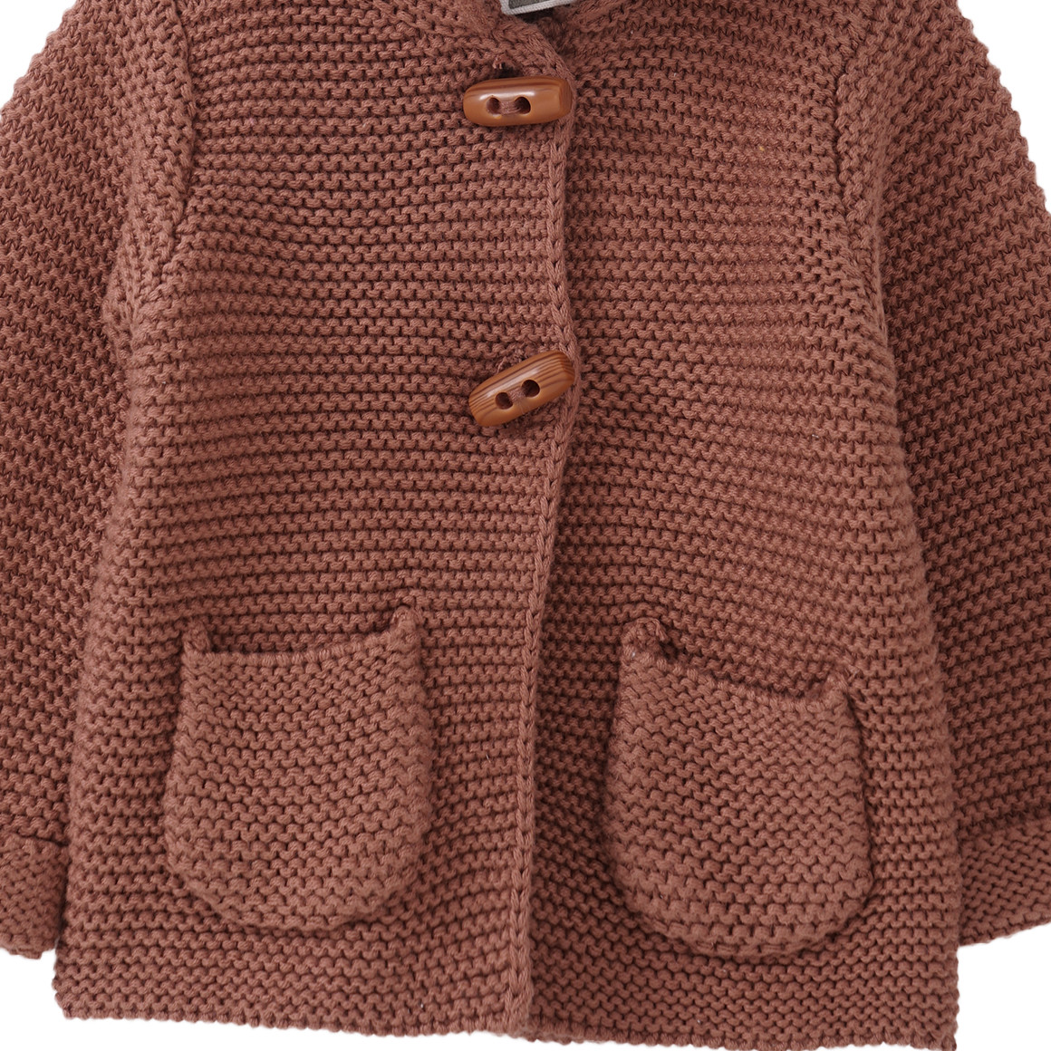 Newborn Strickjacke mit Öhrchen