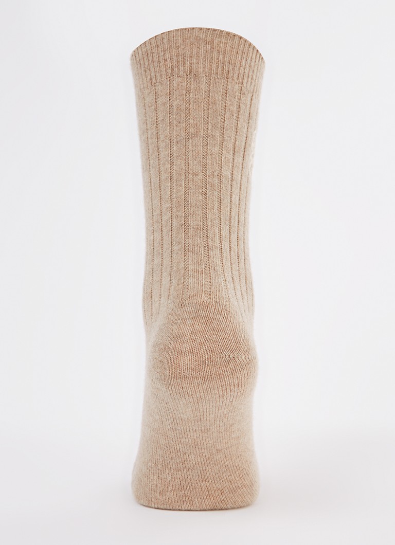 Sandro Socks in cashmere blend with logo embroidery