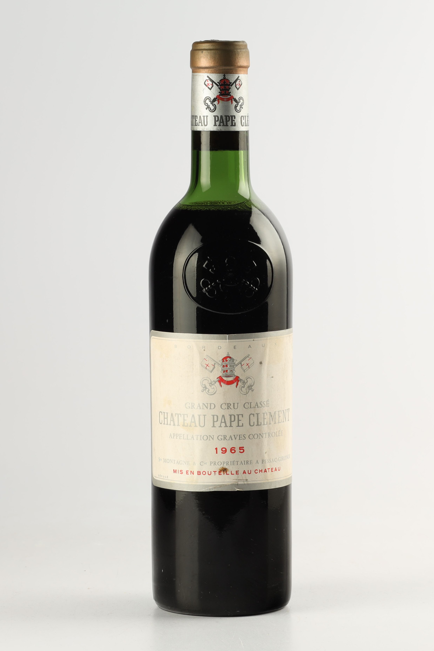 Château Pape Clement 1965, Pessac Leognan