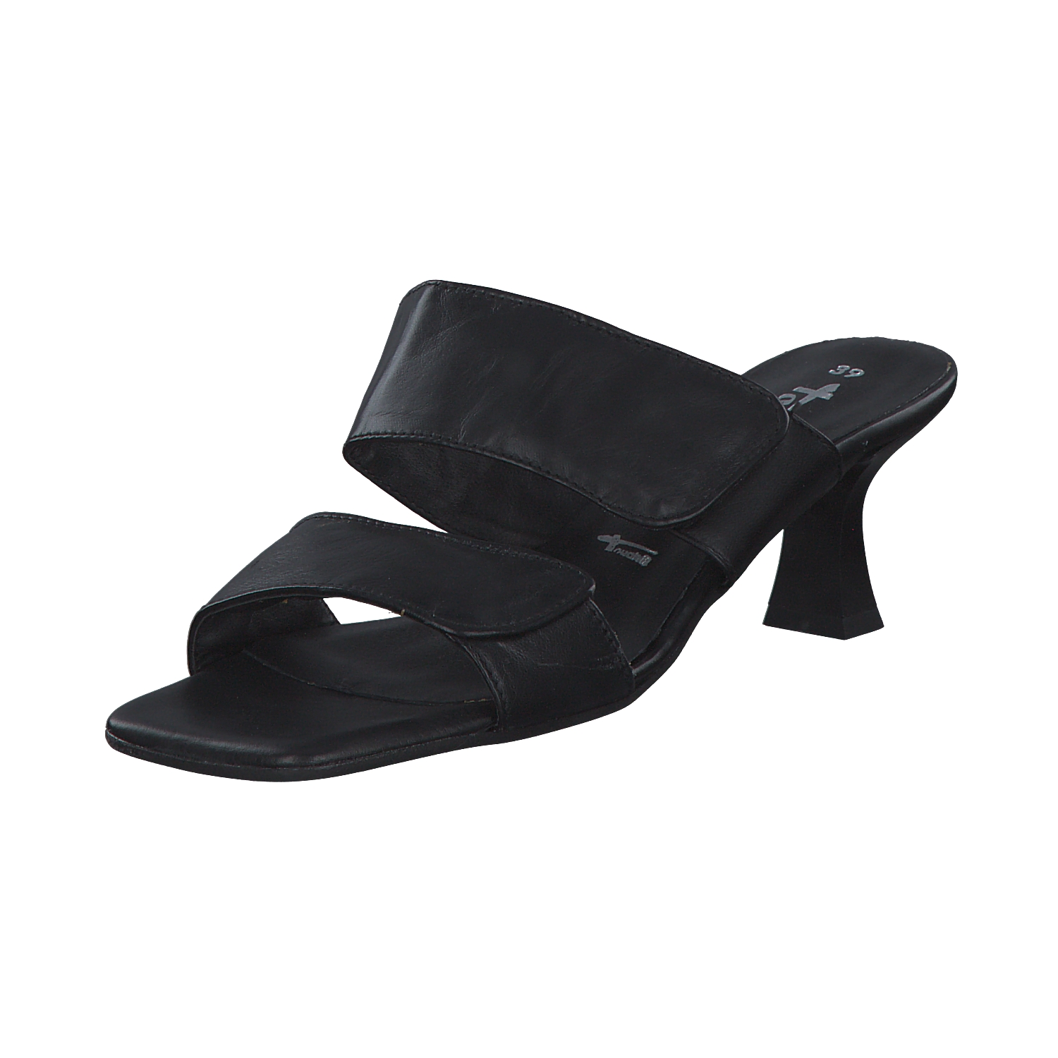 Tamaris 27261, Plateau-Pantoletten, Damen, BLACK