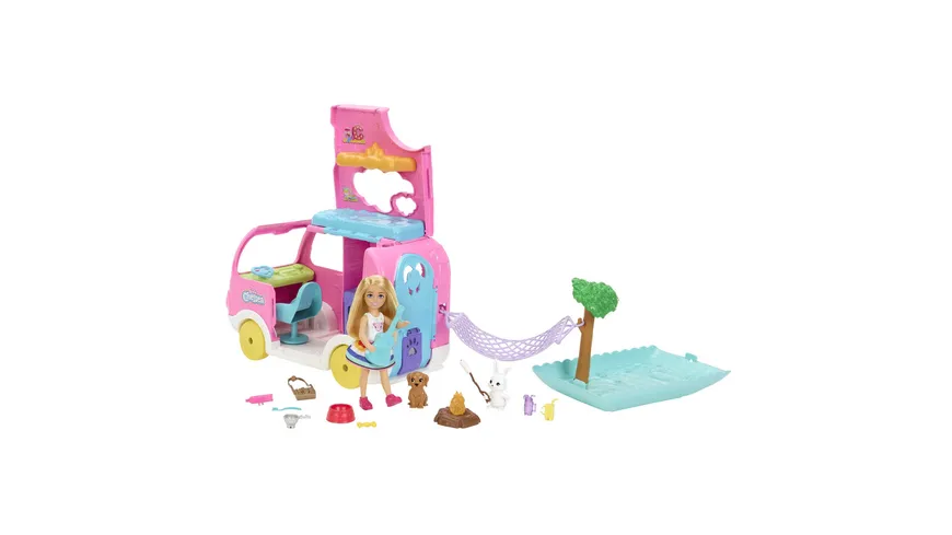 Barbie Chelsea 2-in-1 Camper