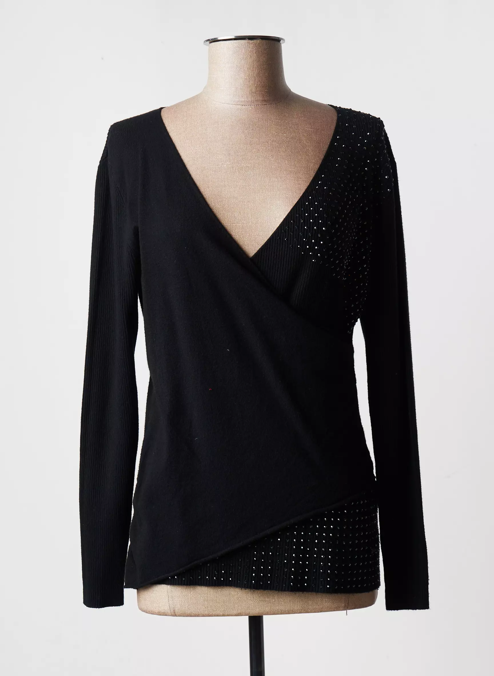 Felino Pulls Femme couleur noir