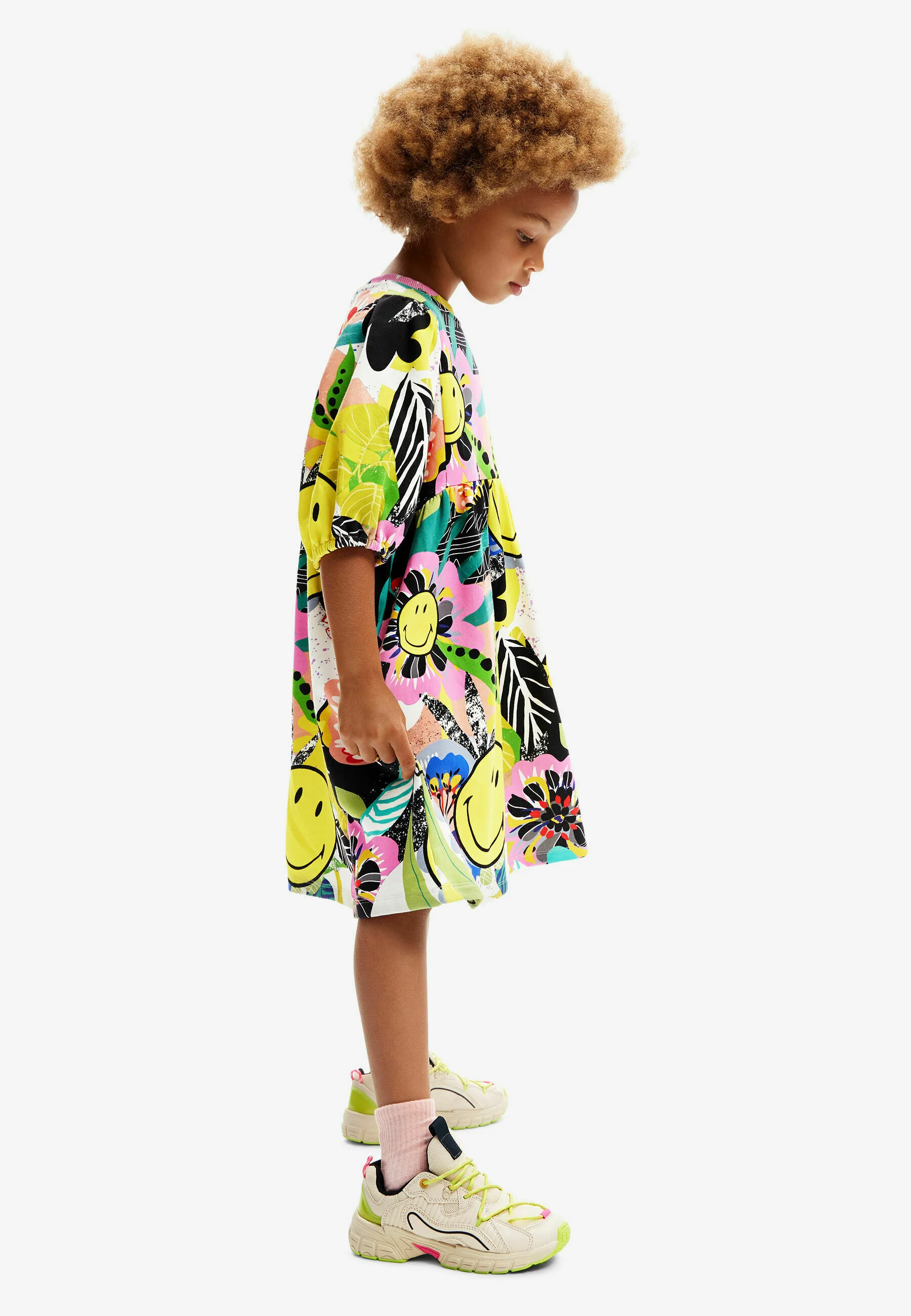 Desigual SMILEY - Vestido de punto