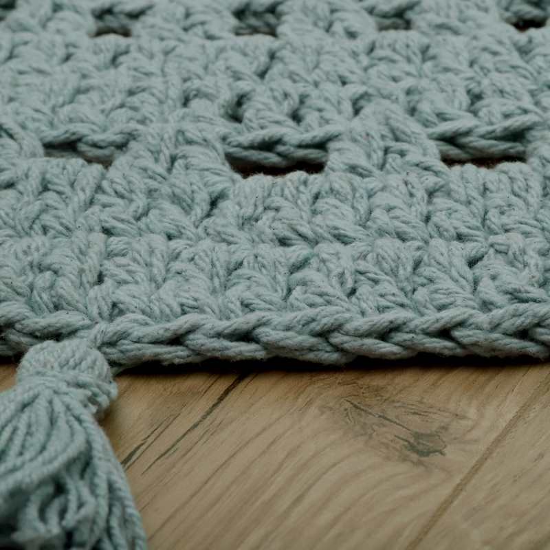 Tapis crochet 120cm NILA