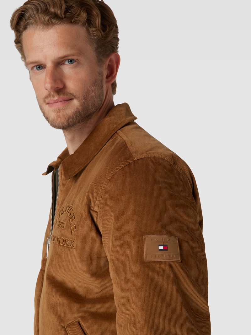 College-Jacke mit Wendefunktion in khaki