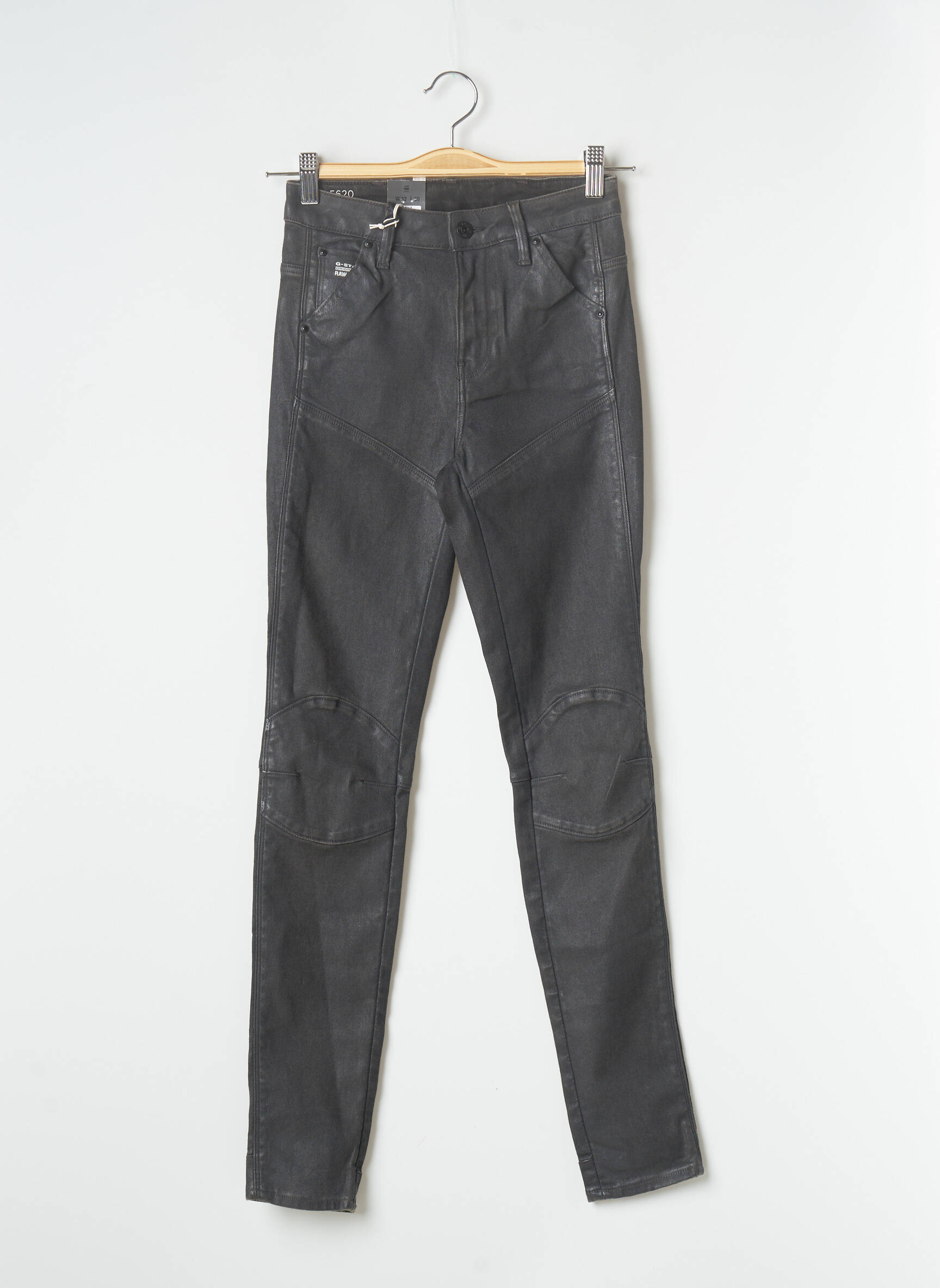 G Star Jeans Skinny Femme couleur gris