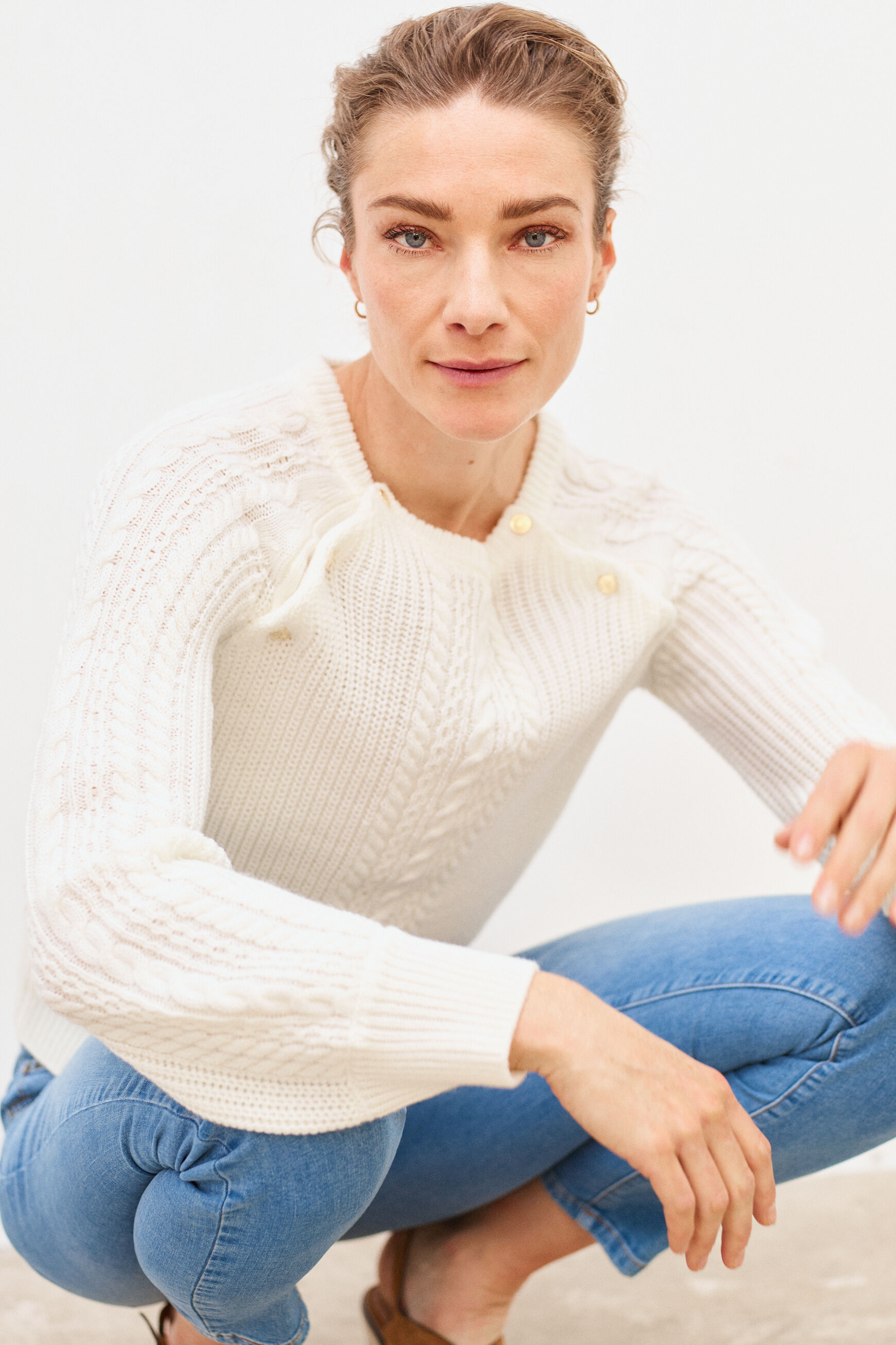 pull sailor ecru femme