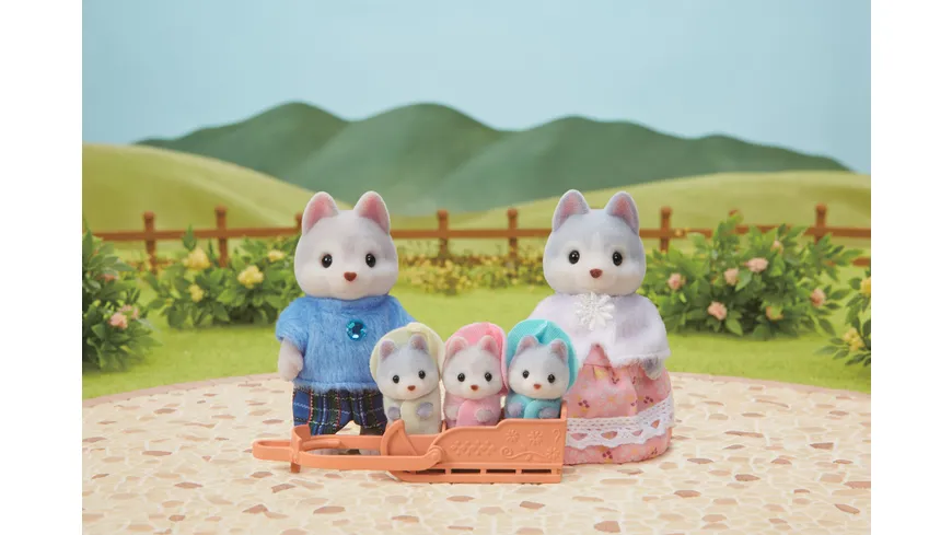Sylvanian Families - Husky Familie 5636