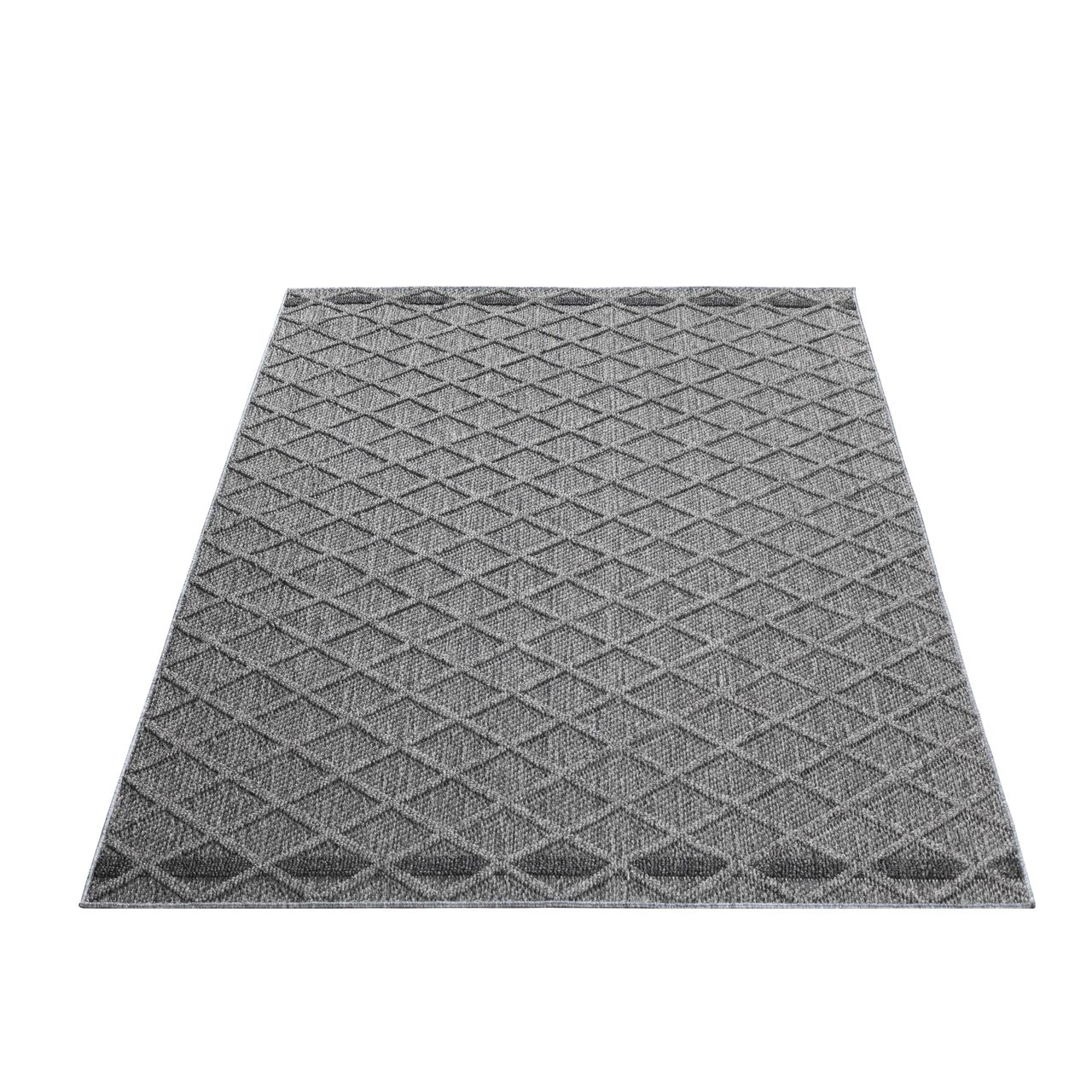 Ayyildiz Teppich, PATARA 4953, GREY, 140 x 200 cm