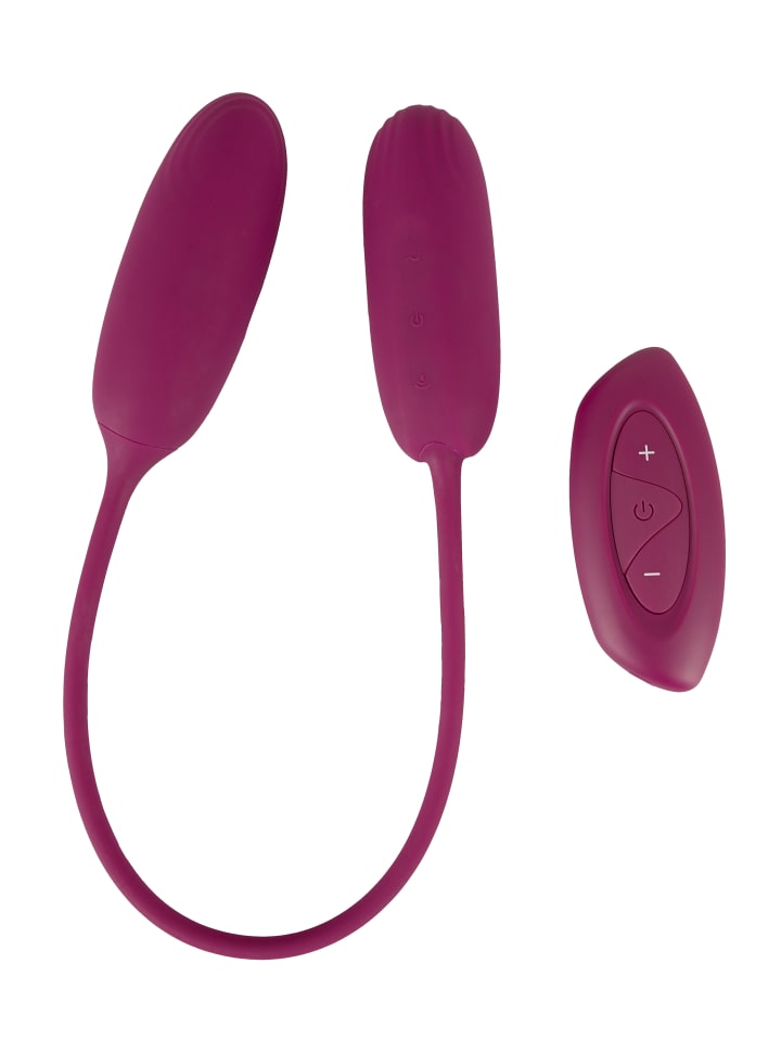 Sweet Smile Vibro-Ei RC Shaking & Vibrating Love Egg Duo in rot günstig kaufen 50 cm