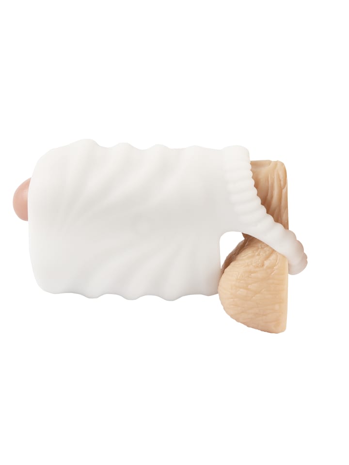 Stroker Masturbator Super Soft Masturbator & Vibrating Bullet in weiß günstig kaufen 12,5