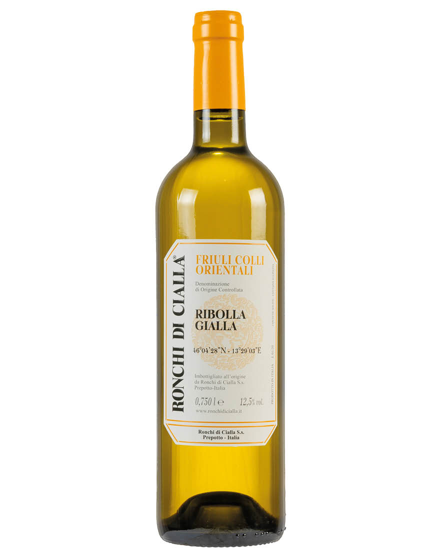 Friuli Colli Orientali DOC  Ribolla Gialla 2022 Ronchi di Cialla 0,75 ℓ