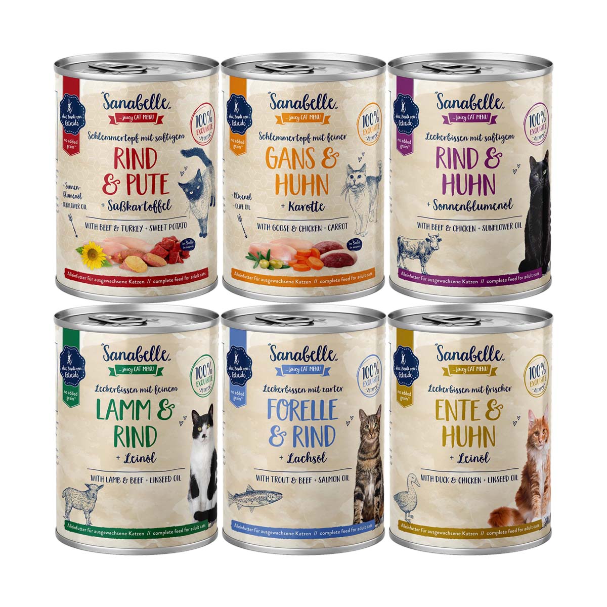 Sanabelle Nassfutter Mixtray 2 günstig kaufen