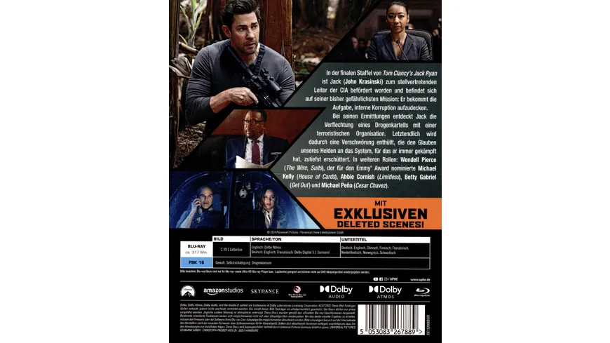 Tom Clancy's Jack Ryan - Staffel 4  [2 BRs]