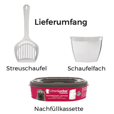 LitterLocker® Fashion Katzenstreu Entsorgungseimer