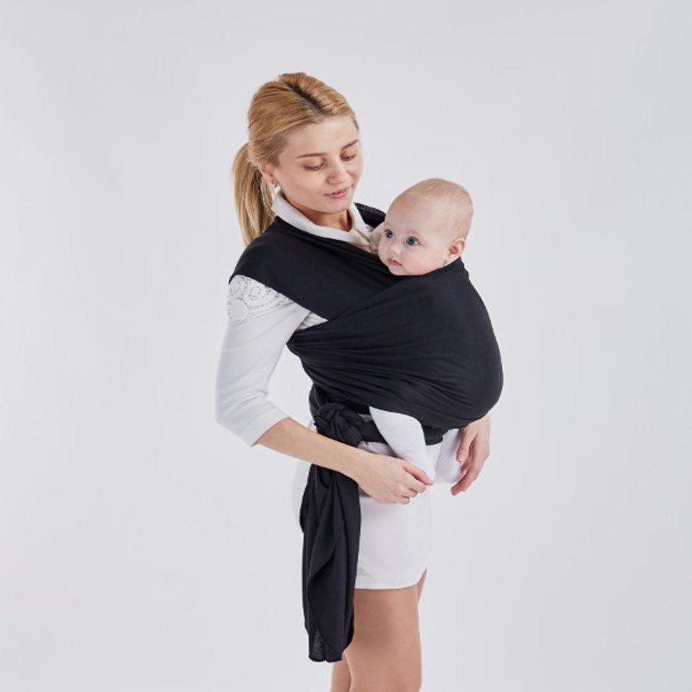 Runxizhou Bauchtrage Tragetuch Baby für Neugeborene bis 22kg,Ergonomische