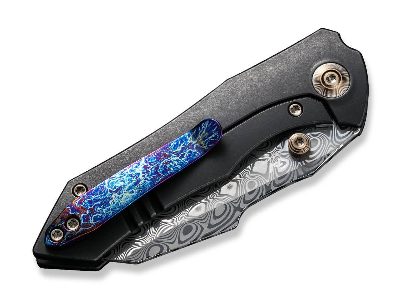 High-Fin Titanium Black Hakkapella Damascus