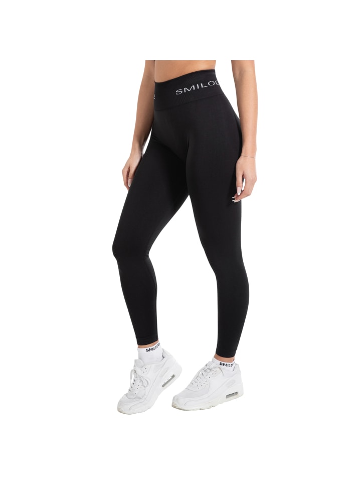 SMILODOX Leggings Scrunch Azura in Schwarz günstig kaufen