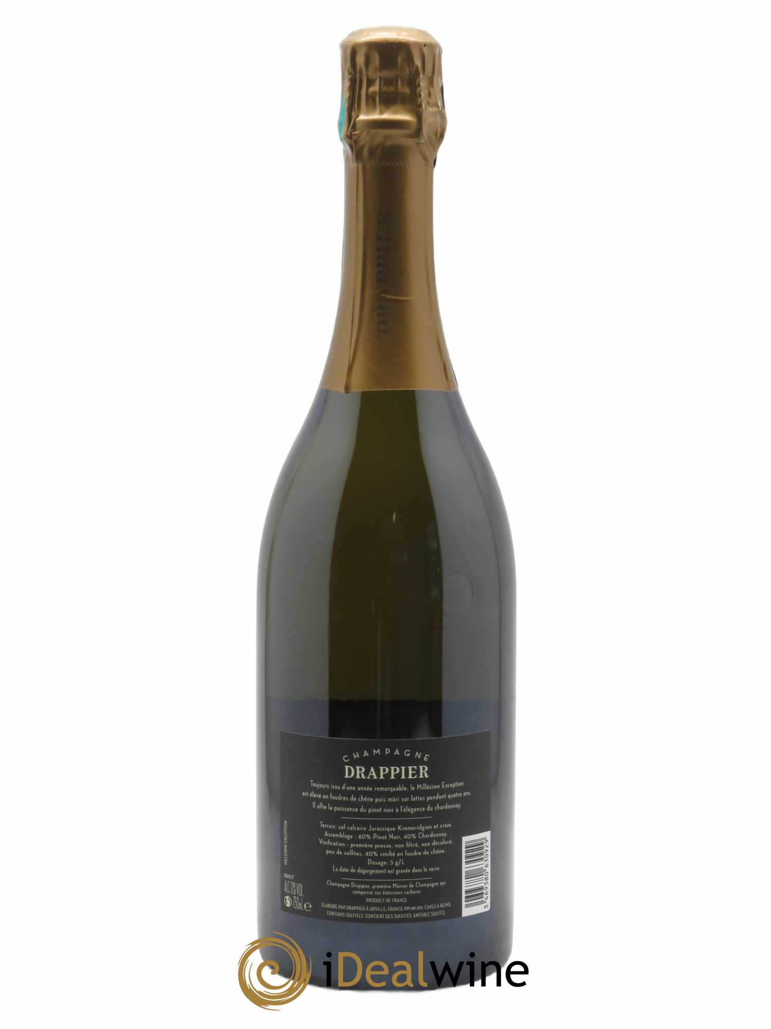 Millésime Exception Drappier  2017 - Lot de 1 Bouteille