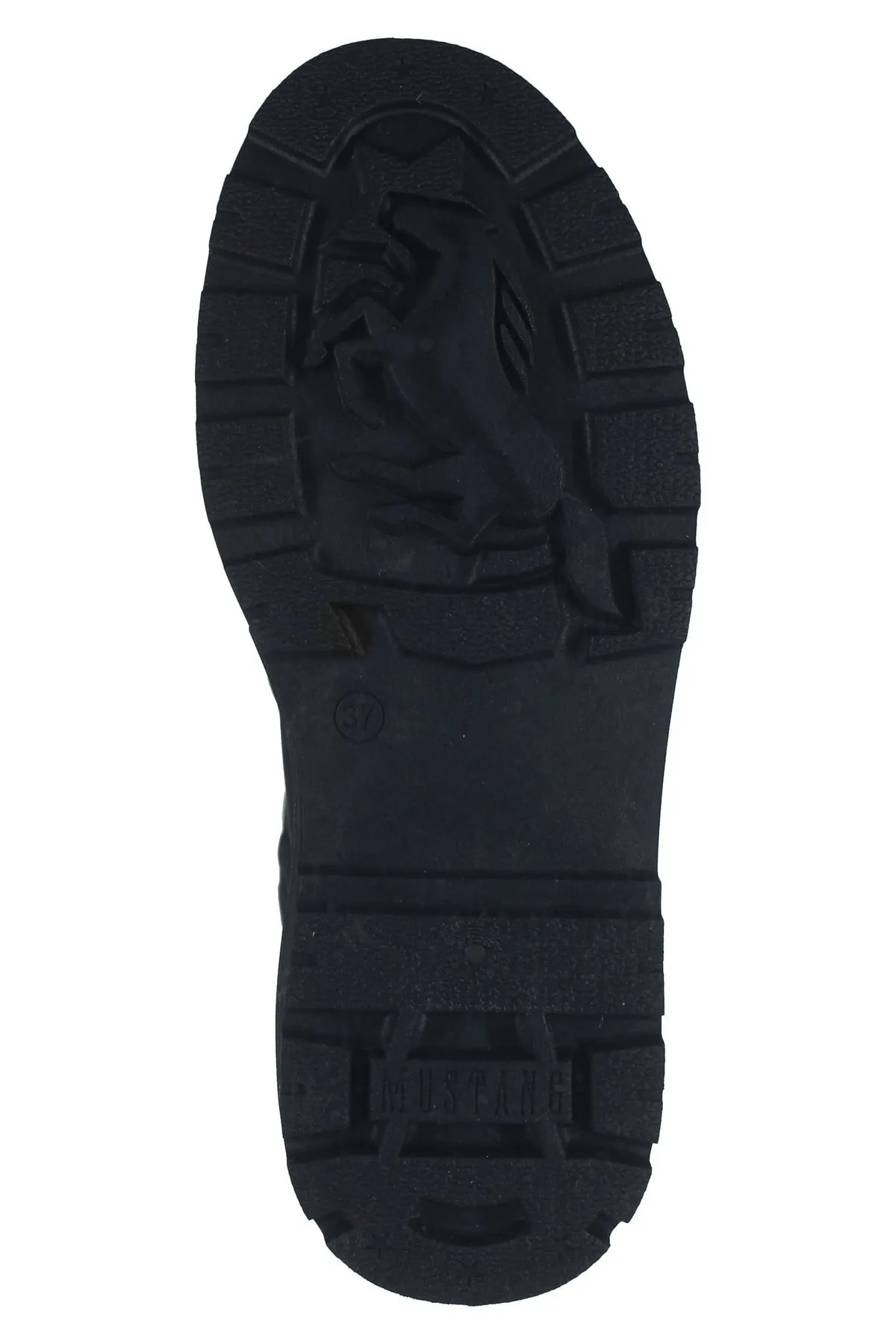 Mustang  Stiefelette - Schwarz - Blockabsatz