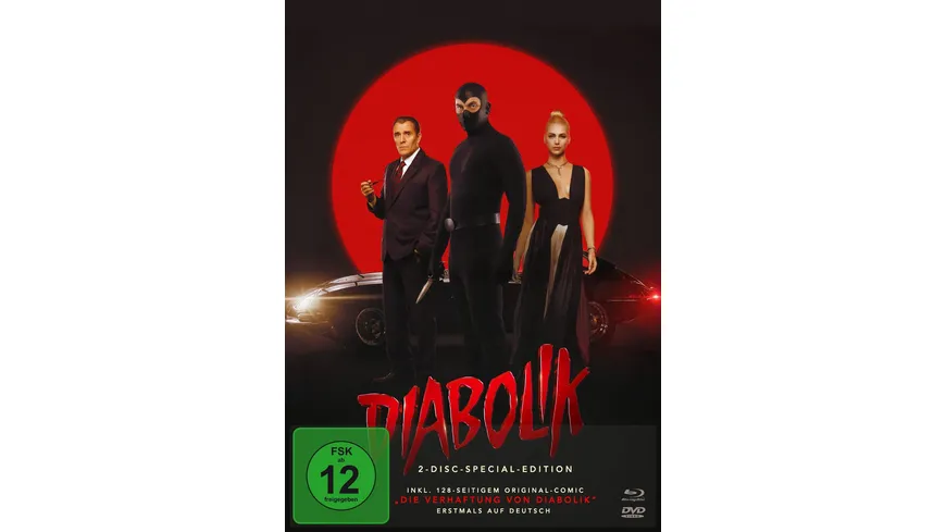 Diabolik - Special Edition mit Comic  (Blu-ray+DVD)