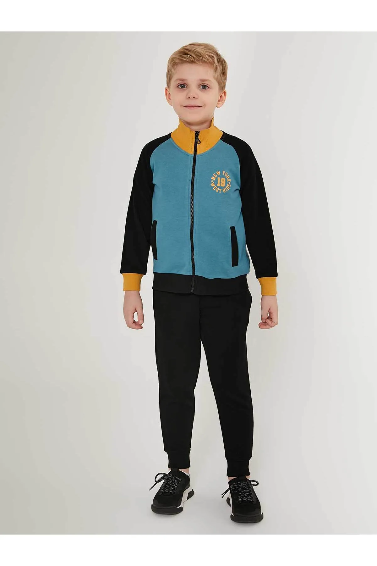 ROLY POLY  Trainingsanzug-Set für Jungen (9–14 Jahre) – Petrol