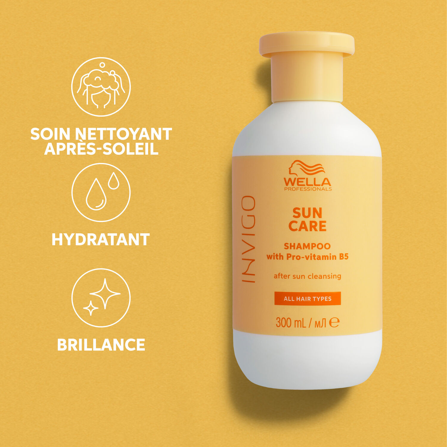 Wella Invigo Sun Shampooing Nettoyant Après-Soleil