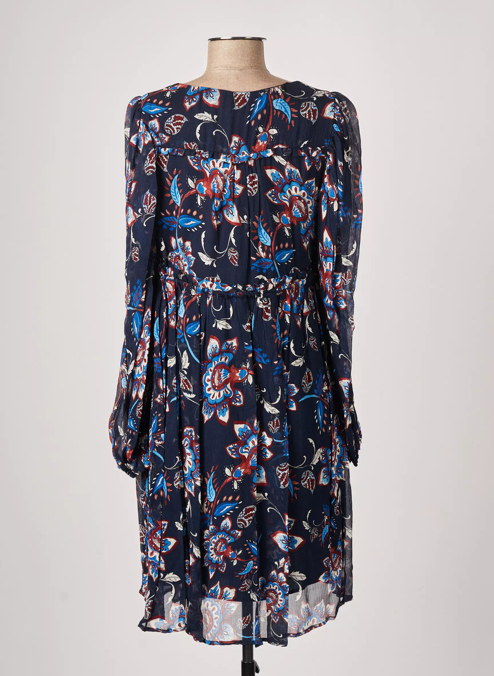 Sinequanone Robes Mi Longues Femme couleur bleu